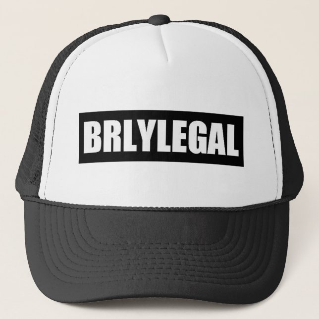 BRLY-FITTED TRUCKER HAT (Front)