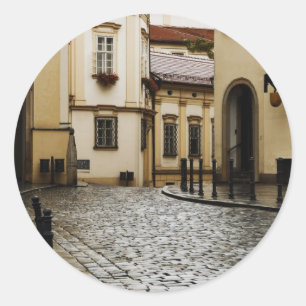 Brno, Czech Republic Classic Round Sticker