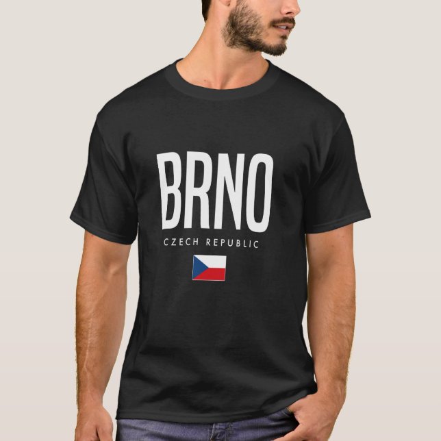 Brno Czech Republic T-Shirt (Front)
