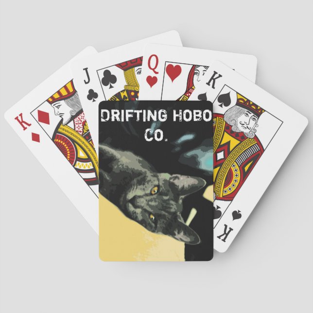 bro beans buster  wicked playing cards (Back)