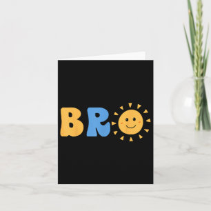 Bro Brother Of The Birthday First Trip Around The  Card