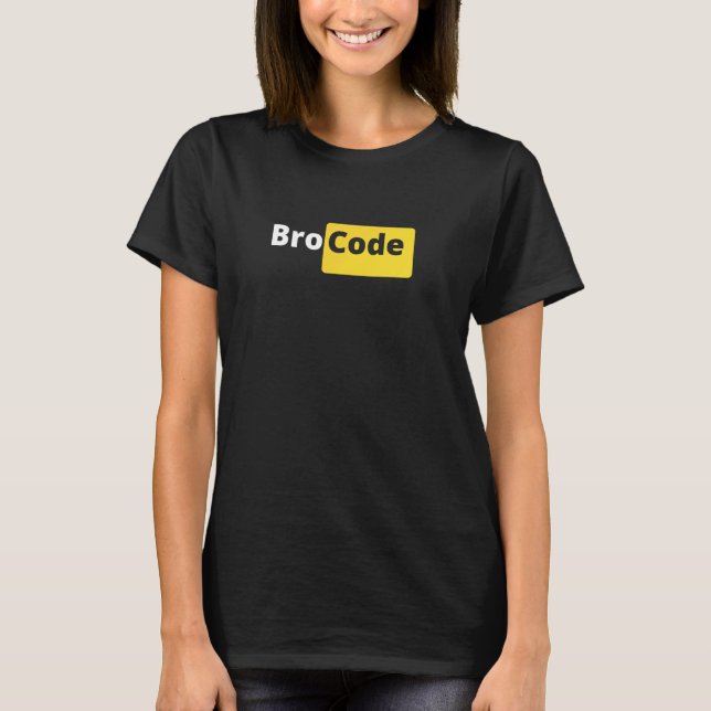 Bro Code T-Shirt (Front)