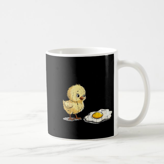 Bro Is That You, Funny Chick And Egg  Coffee Mug (Right)