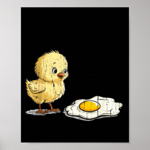 Bro Is That You, Funny Chick And Egg Poster