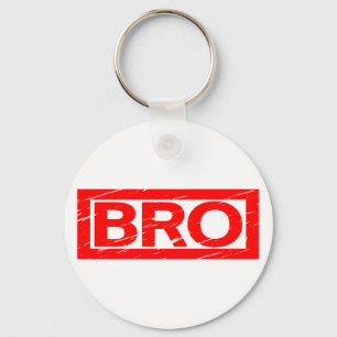 Bro Stamp Keychain