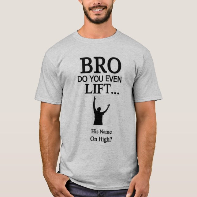 Bro vous font soulèvent même son nom sur le haut (Devant)