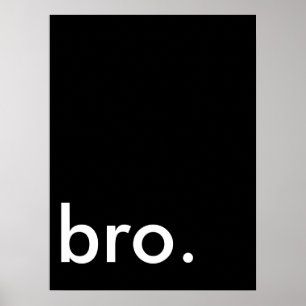 bro. wall art