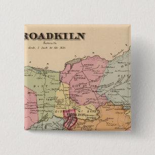 Broadkiln 2 Inch Square Button