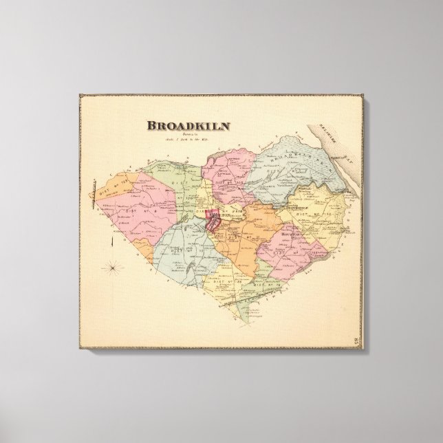 Broadkiln Canvas Print (Front)