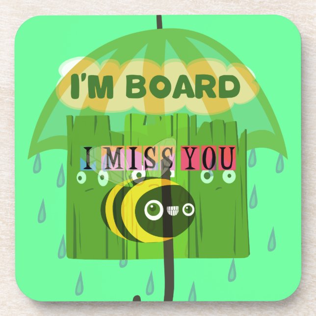 Broadly Speaking I miss You Coaster (Front)