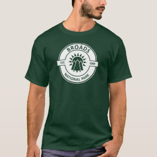 Broads National Park Sun Trees T-Shirt