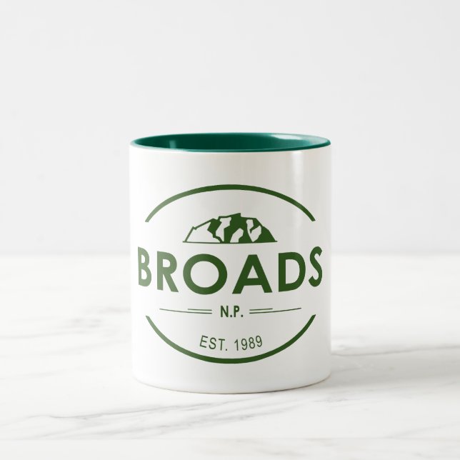 Broads National Park Two-Tone Coffee Mug (Center)