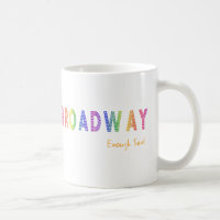 Broadway assez a indiqué la tasse