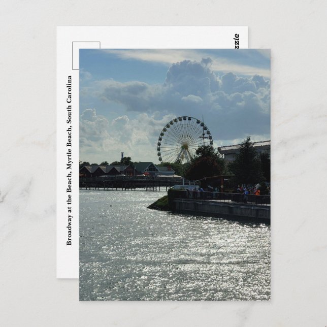 Broadway at the Beach, Myrtle Beach, SC Postcard (Front/Back)