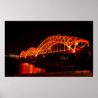 Broadway Bridge by Buck Cash Poster