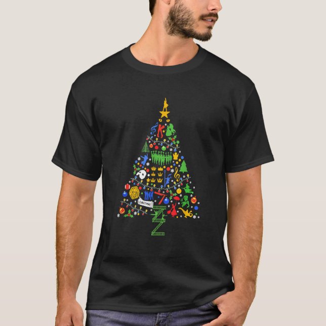 Broadway Christmas Tree Sweater Broadway Ugly Chri (Front)