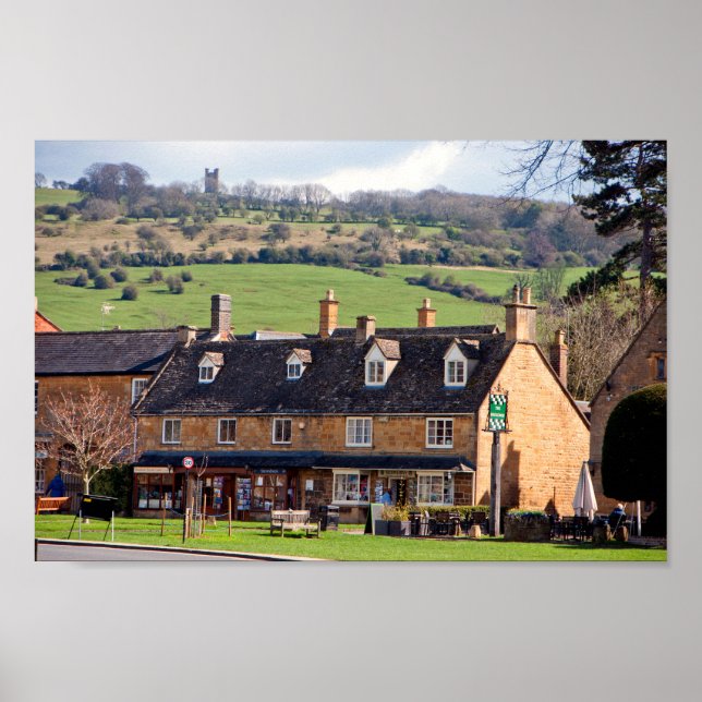 Broadway Cotswolds Worcestershire England UK Poster (Front)