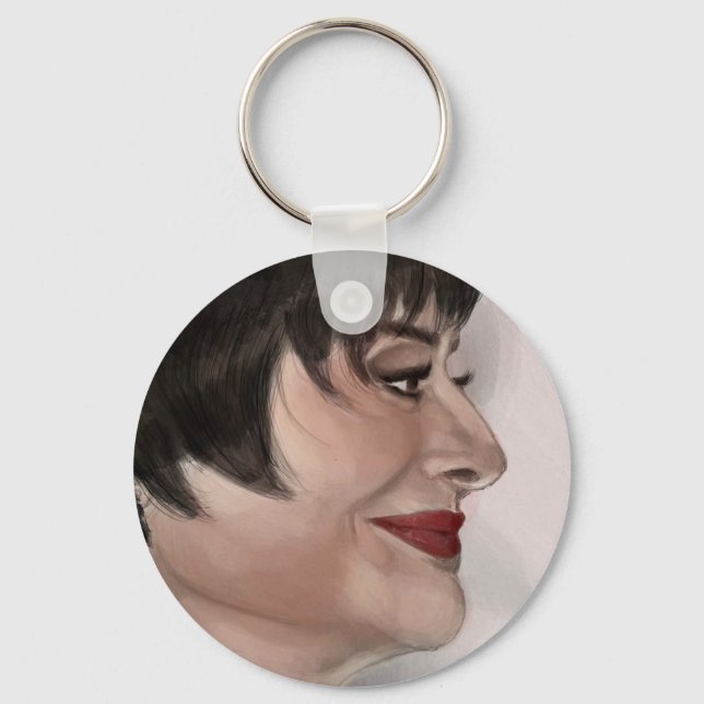 Broadway Deva Fan Art Collection Keychain (Front)