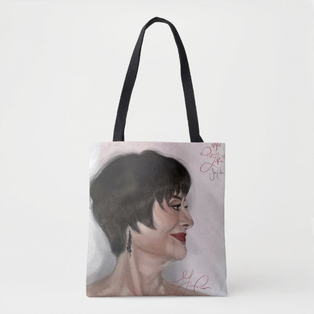Broadway Deva Fan Art Collection Tote Bag (Front)