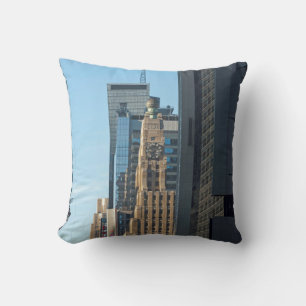 Broadway Manhattan New York City Throw Pillow
