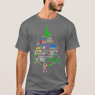 Broadway Musical Theatre Christmas Tree Funny Xmas T-Shirt