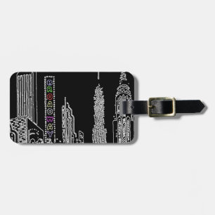Broadway Nights Luggage Tag