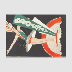 Broadway NYC Great Gatsby Art Artwork Tissue Paper