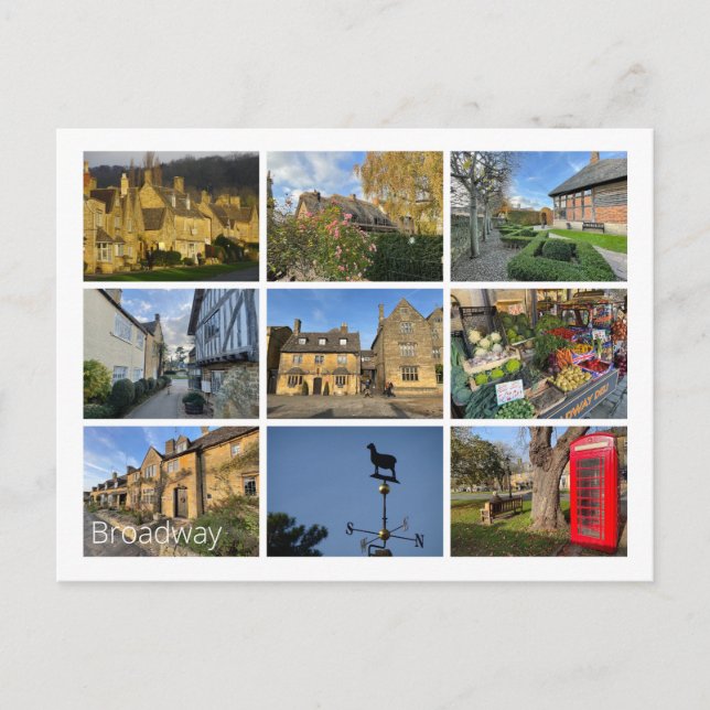 Broadway Postcard (Front)