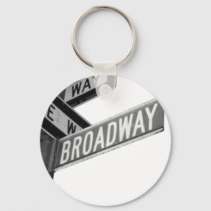 Broadway Sign Keychain
