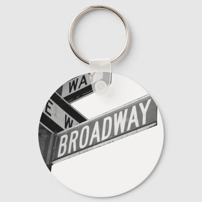 Broadway Sign Keychain (Front)