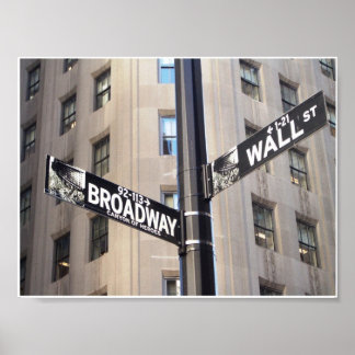 Broadway Sign Poster