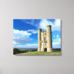 Broadway Tower, Near Broadway, Worcestershire 2 Canvas Print