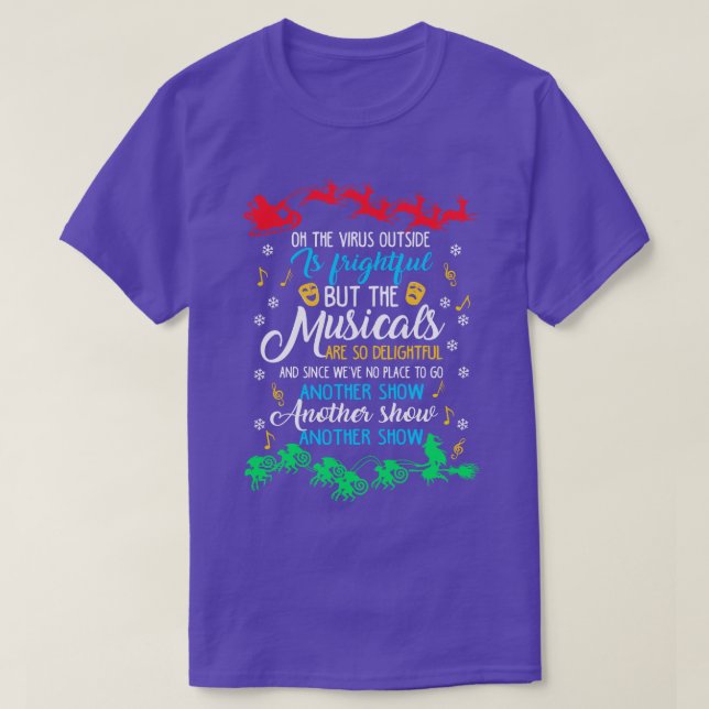 Broadway Ugly Christmas Sweater (Design Front)