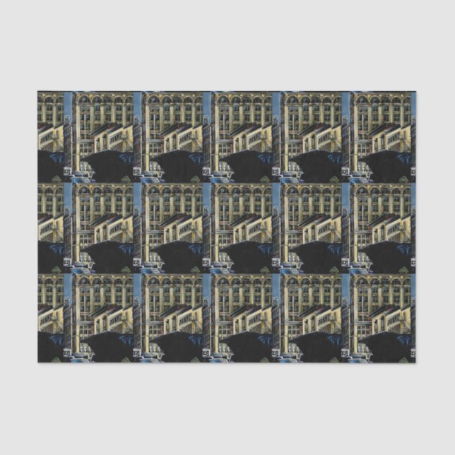 Broadway's Best, New York City Tissue Paper (Front)