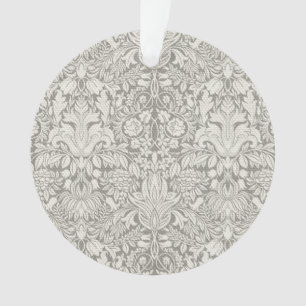 brocade en dentelle blanche élégante