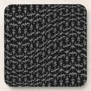 Brocade pattern coaster