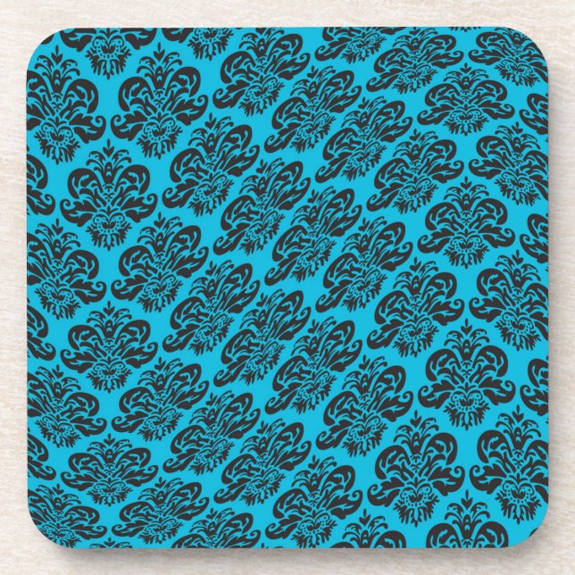 Brocade pattern coaster (Front)
