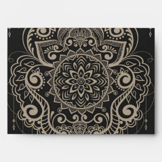 Brocade pattern envelope