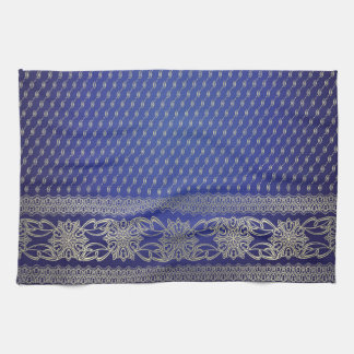 Brocade pattern kitchen towel