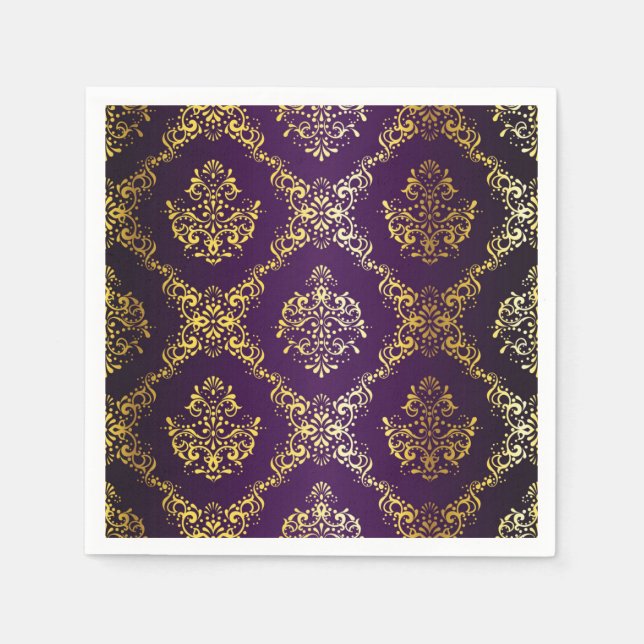 Brocade pattern napkin (Front)