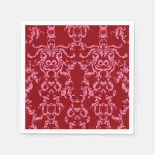 Brocade pattern napkin