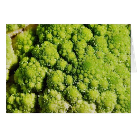 Brocco Flower Vegetable Card