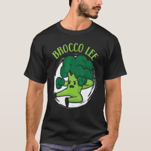 Brocco Lee Broccoli Vegan Vegetable Healthy Vege T-Shirt