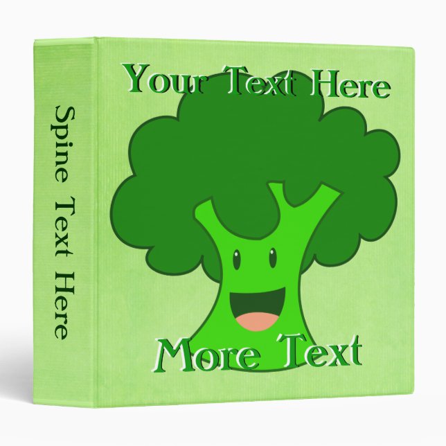 Broccoli Binder (Front/Spine)