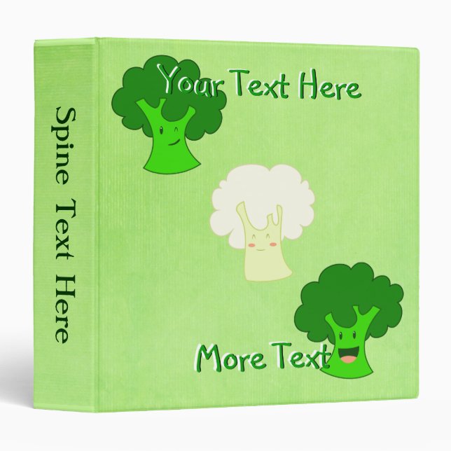 Broccoli & Cauliflower Binder (Front/Spine)