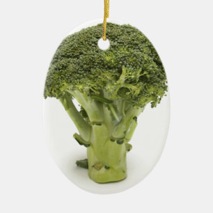 Broccoli Ceramic Ornament