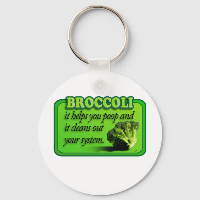 broccoli copy keychain (Front)