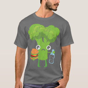 Broccoli Eater Vegan Lover Vegetable Healthy Veget T-Shirt