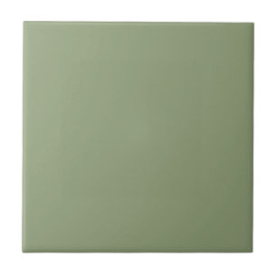Broccoli Floret Green Square Kitchen and Bathroom  Tile