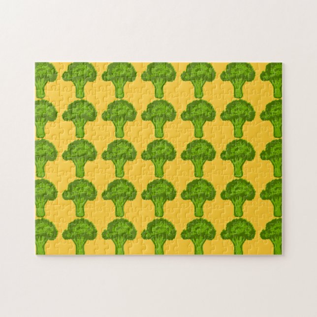 Broccoli Graphic Jigsaw Puzzle (Horizontal)